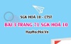 Giải bài 3 trang 71 SGK Hoá 10 Chân trời sáng tạo